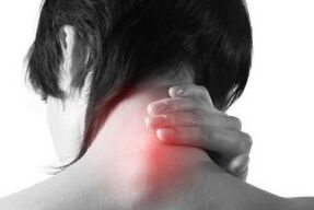 Pain at the site of inflammation