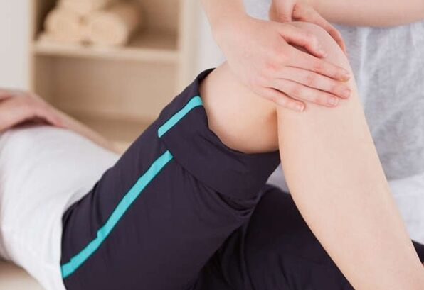Knee -joint massage for arthrosis