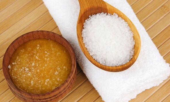 honey and nutritional salt to treat knee arthrosis