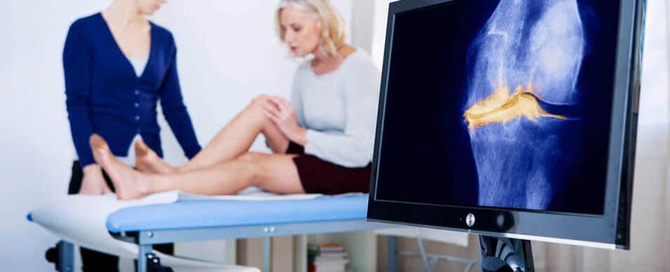 Diagnosis of the causes of knee pain